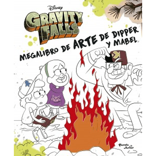 Gravity Falls Megalibro De Arte De Dipper Y Mabel