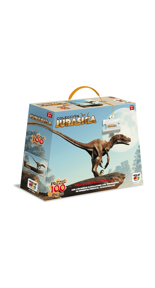 Puzzle 100 Dinosaurios Deinonychus Antirrhopus