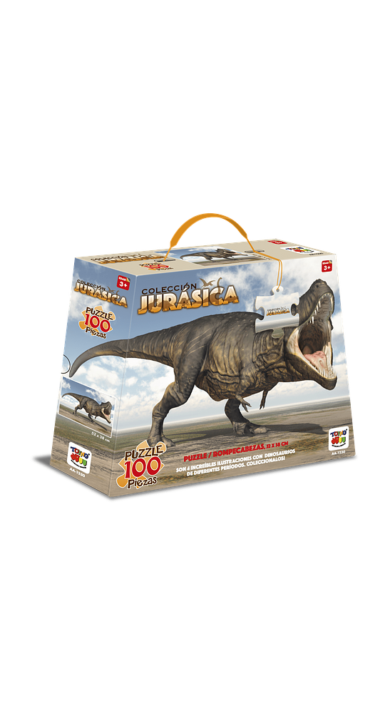 Puzzle 100 Piezas Dinosaurios Tyrannosaurus Rex