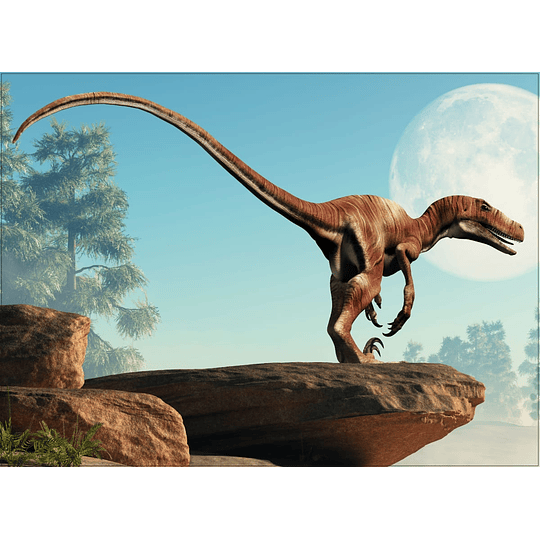 Puzzle 100 Dinosaurios Deinonychus Antirrhopus