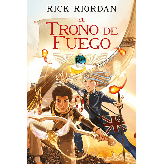 Las Cronicas De Los Kane 2. El Trono De Fuego (Novela Grafica)