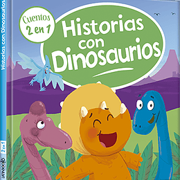 Cuentos 2 En 1. Historia Con Dinosaurios