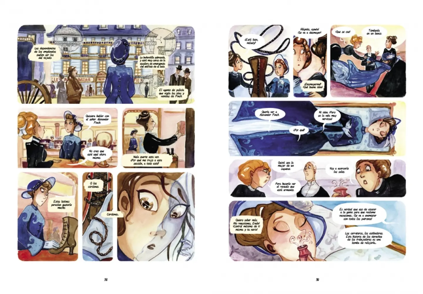 Enola Holmes. Novela Grafica 2: Y La Sorprendente Historia De Lady Alistair (Td) 5