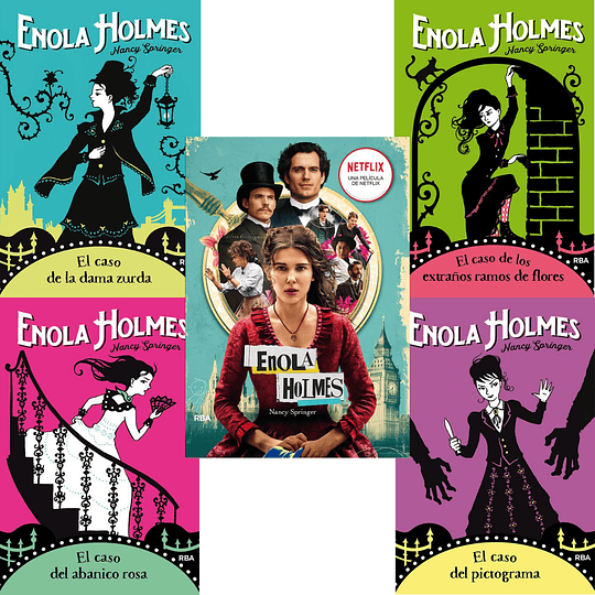 Pack Enola Holmes Rba (5 Libros)