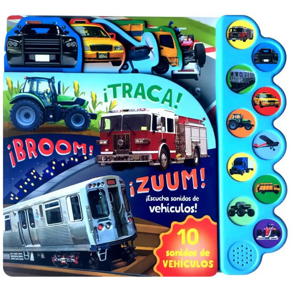 10 Sonidos De Vehiculos Traca Broom Zuum 1