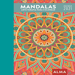 Agenda Mandalas Colorear 2021