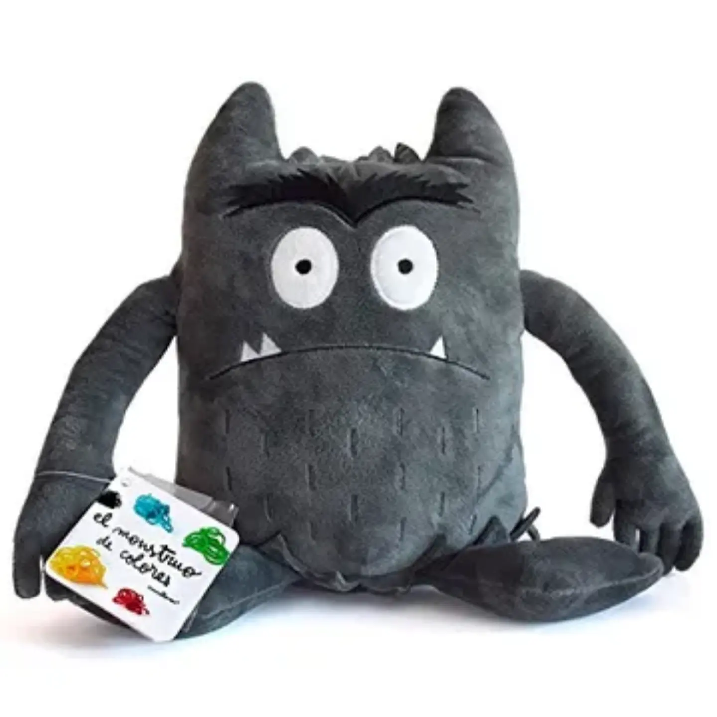 Peluche Gris Monstruo De Color 1
