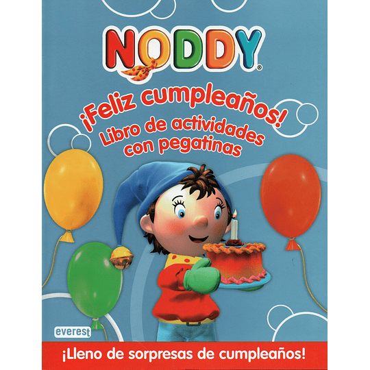 Noddy ¡Feliz Cumpleaños! Libro De Actividades Con Pegatinas