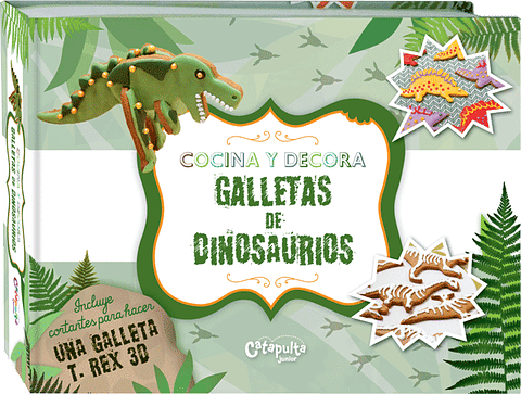 Cocina Y Decora Galletas De Dinosaurios