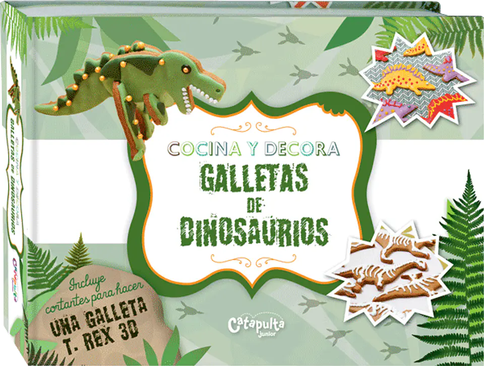 Cocina Y Decora Galletas De Dinosaurios 1