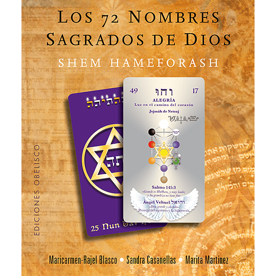 Los 72 Nombres Sagrados De Dios (Libro + Cartas)
