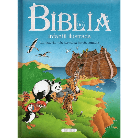 Biblia Infantil Ilustrada Azul