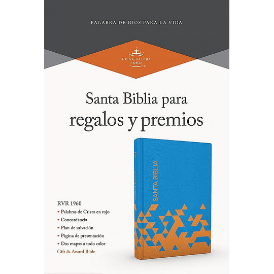 Santa Biblia Para Regalos Y Premios Rvr 1960 Azul