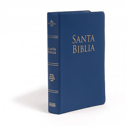 Santa Biblia Reina Valera 1960 Letra Grande Azul