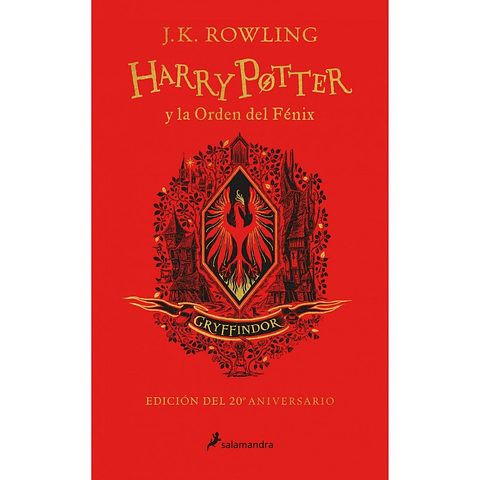 Harry Potter Y La Orden Del Fenix. Edicion 20 Aniversario. Gryffindor
