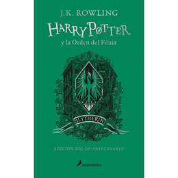 Harry Potter Y La Orden Del Fenix. Edicion 20 Aniversario. Slytherin