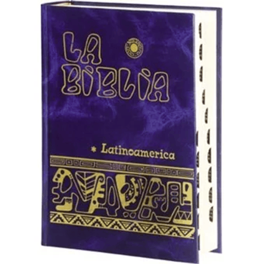 Biblia Latinoamerica Bolsillo Con Uñero