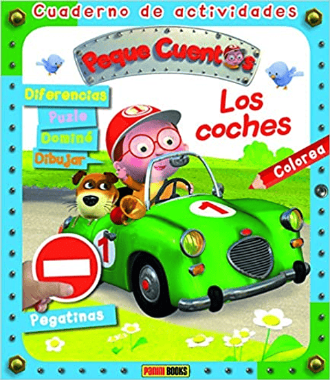 Cuaderno De Actividades Peque Cuentos. Los Coches
