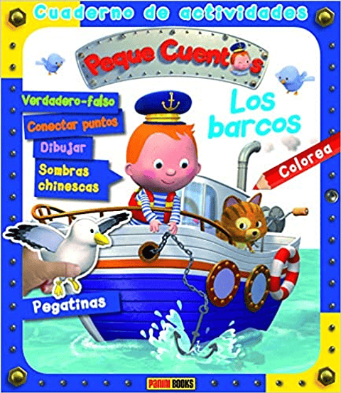 Cuaderno De Actividades Peque Cuentos. Los Barcos