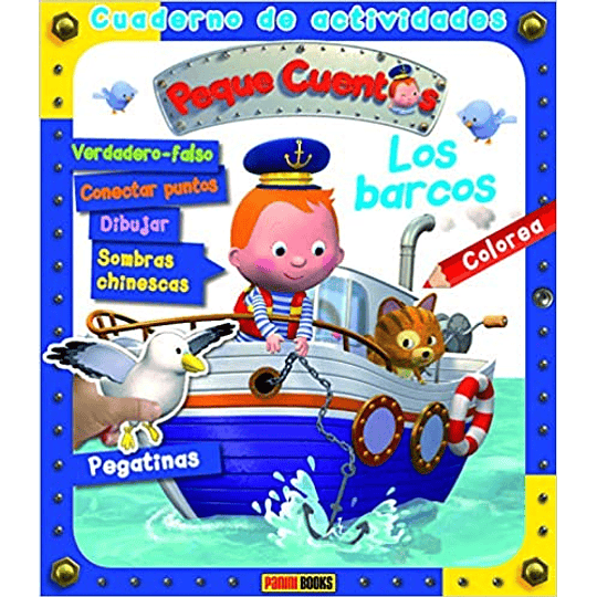 Cuaderno De Actividades Peque Cuentos. Los Barcos