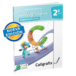 Caligrafia En Cuadricula. Segundo Basico. Caligrafix C20c