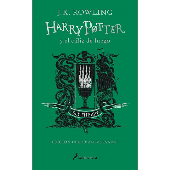 Harry Potter Y El Caliz De Fuego. Edicion 20 Aniversario. Slytherin