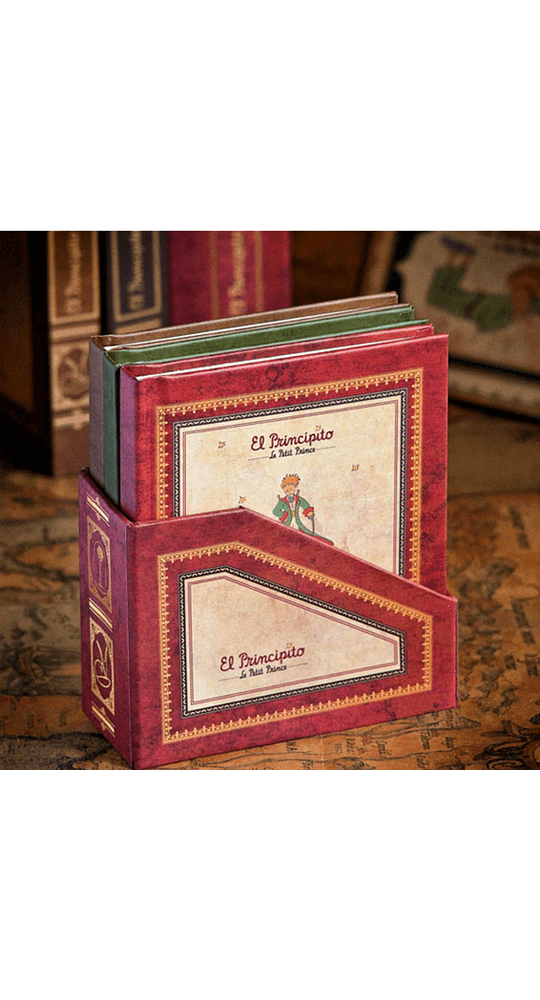 Set De Mini Cuadernos Con Caja - El Principito