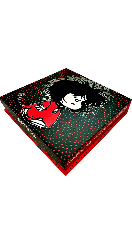 Caja De Notas Y Banderitas Autoadhesivas Mafalda Sueño