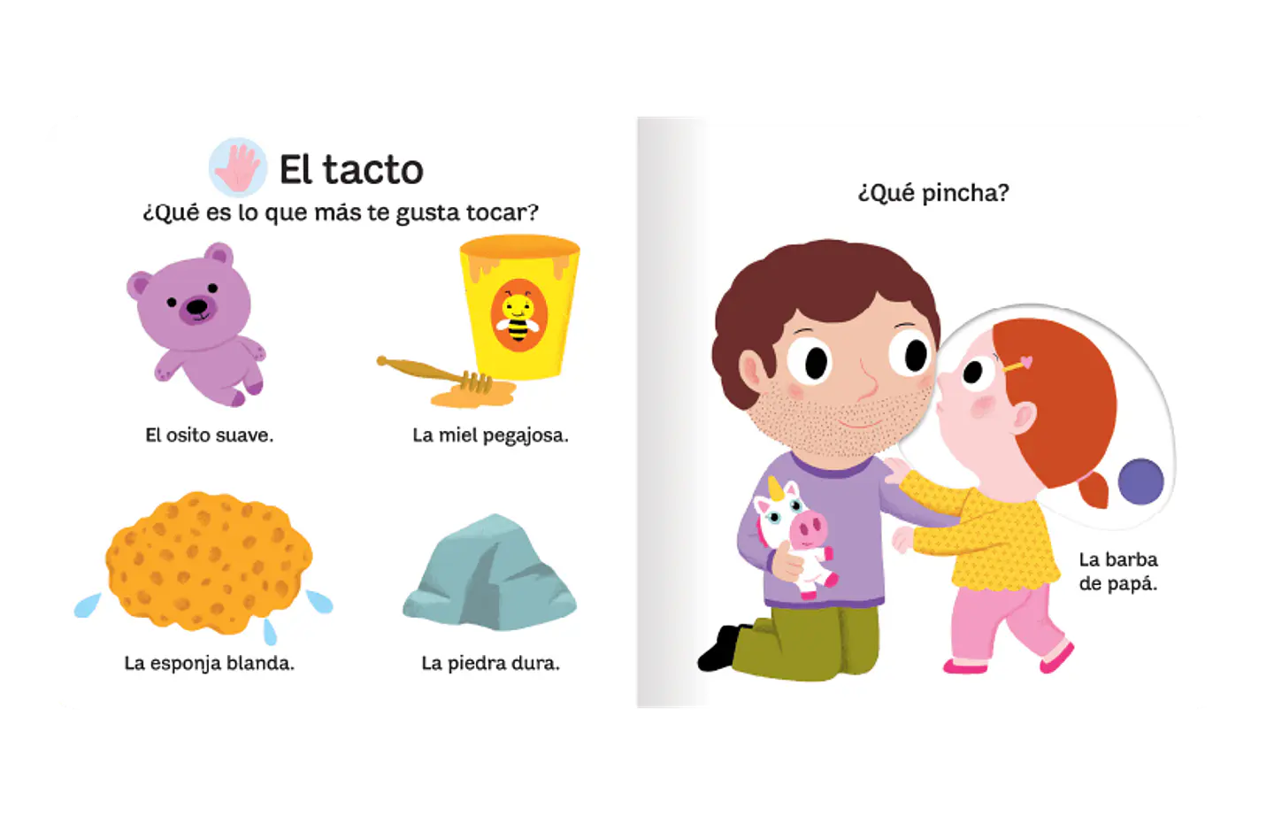Pequeños Curiosos -  Mi Libro De Los 5 Sentidos 3