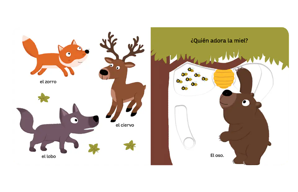 Pequeños Curiosos -  Mi Libro De Los Animales Salvajes 2