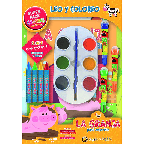 La Granja Para Colorear