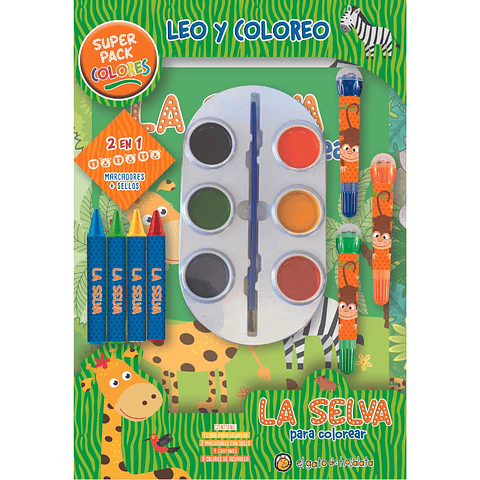 La Selva Para Colorear