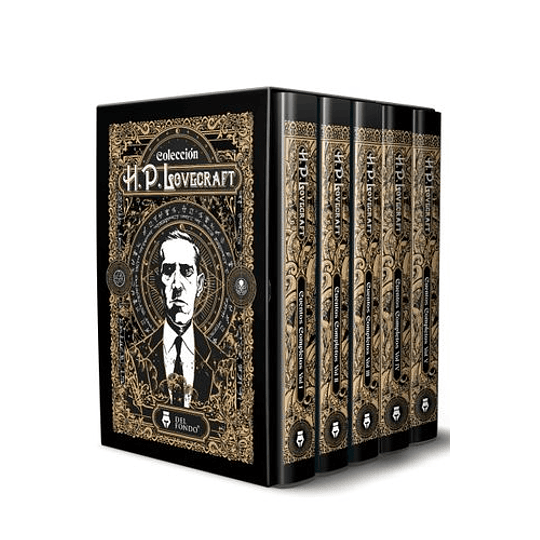 Cuentos Completos De Hp Lovecraft 5 Tomos