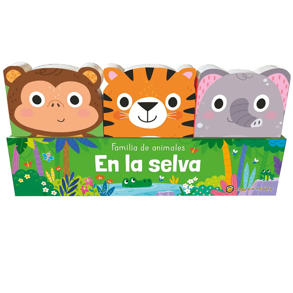 Familia De Animales. En La Selva 1