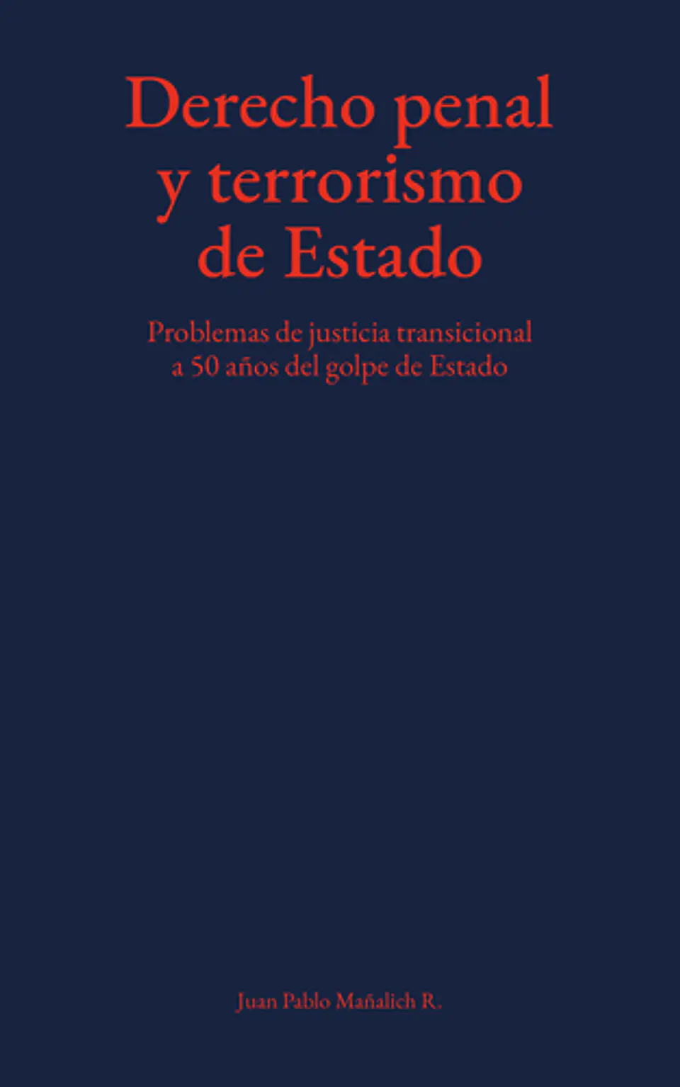 Derecho Penal Y Terrorismo De Estado 1