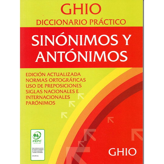 Diccionario Sinonimos Y Antonimos