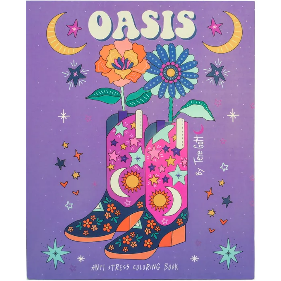 Libro Para Colorear Oasis - Tere Gott 1