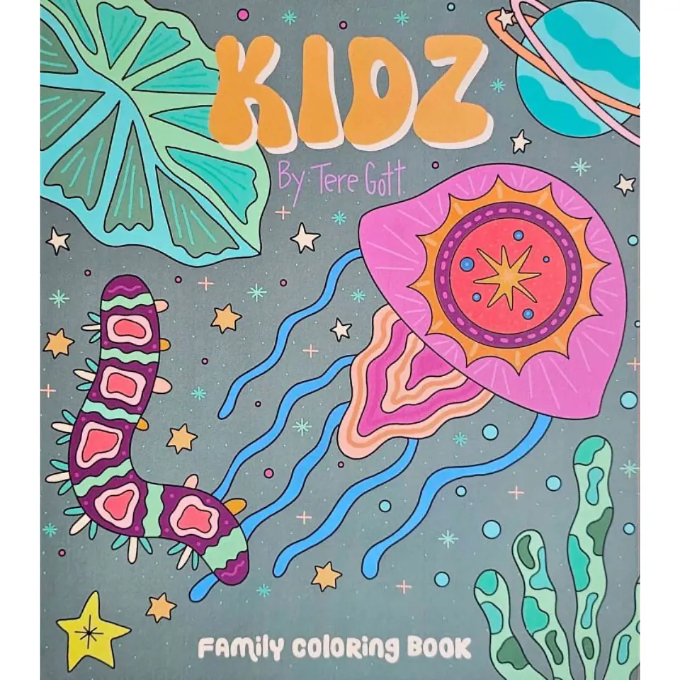 Libro Para Colorear Kidz - Tere Gott 1