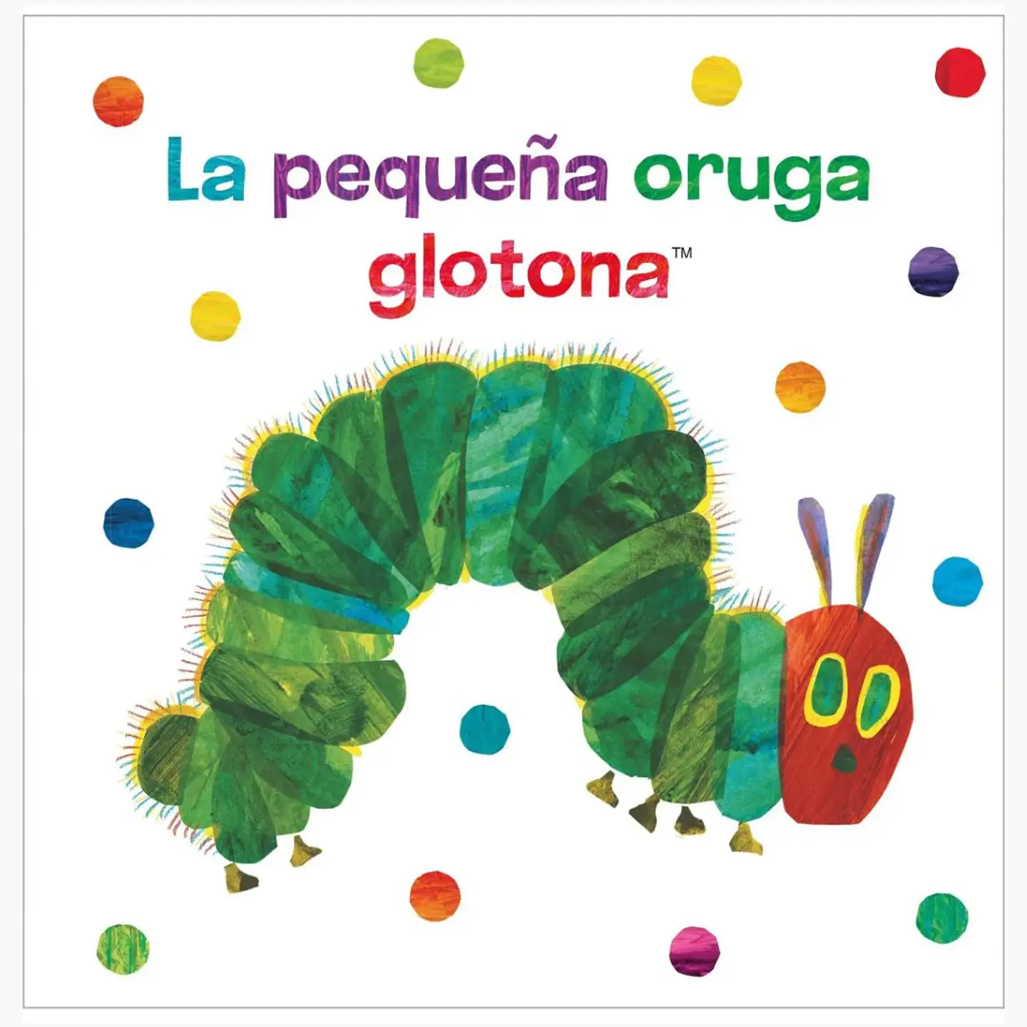 Pequeña Oruga Glotona Libro De Tela	 1
