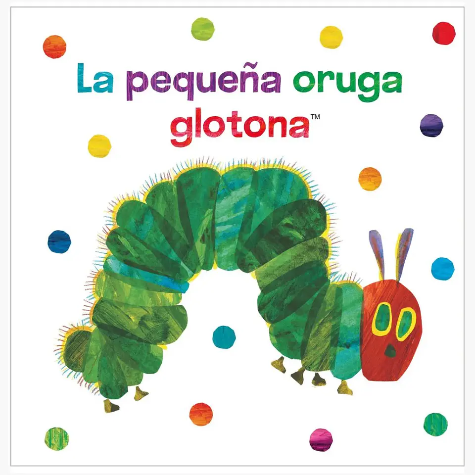 Pequeña Oruga Glotona Libro De Tela	 1