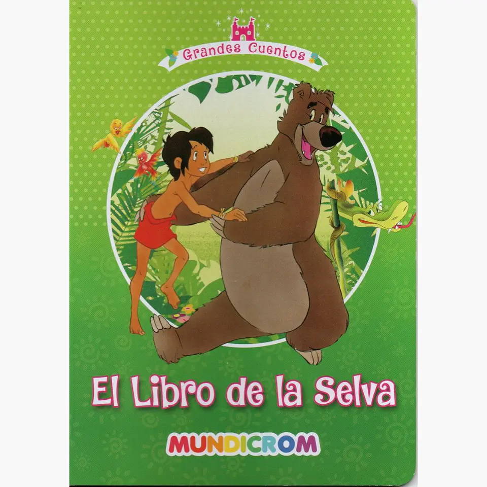 Grandes Cuentos El Libro De La Selva Cartone 1