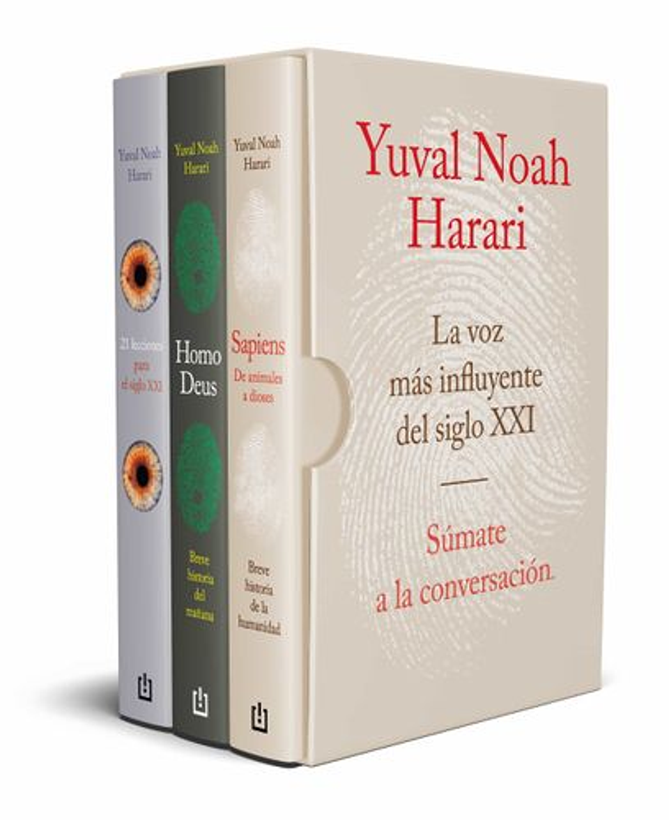 Trilogia Harari Sapiens Homo Deus 21 Lecciones Para El Siglo Xxi (Estuche) 1