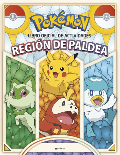 Pokemon Libro Oficial De Actividades Paldea 