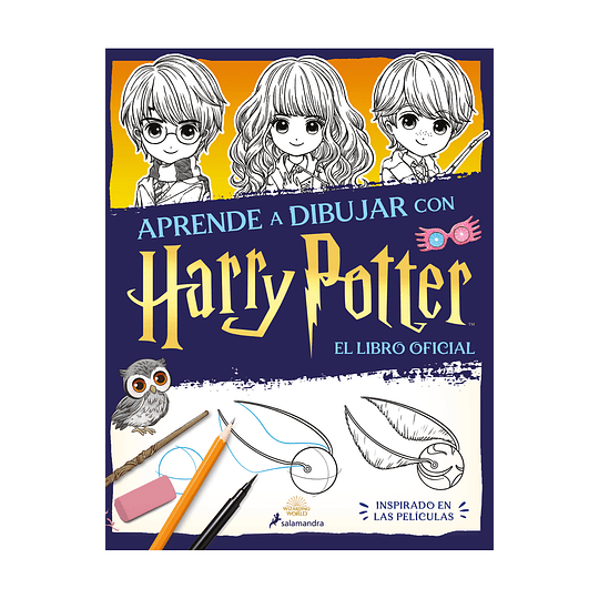 Aprende A Dibujar Con Harry Potter Libro Oficial Inspirado En Las Películas