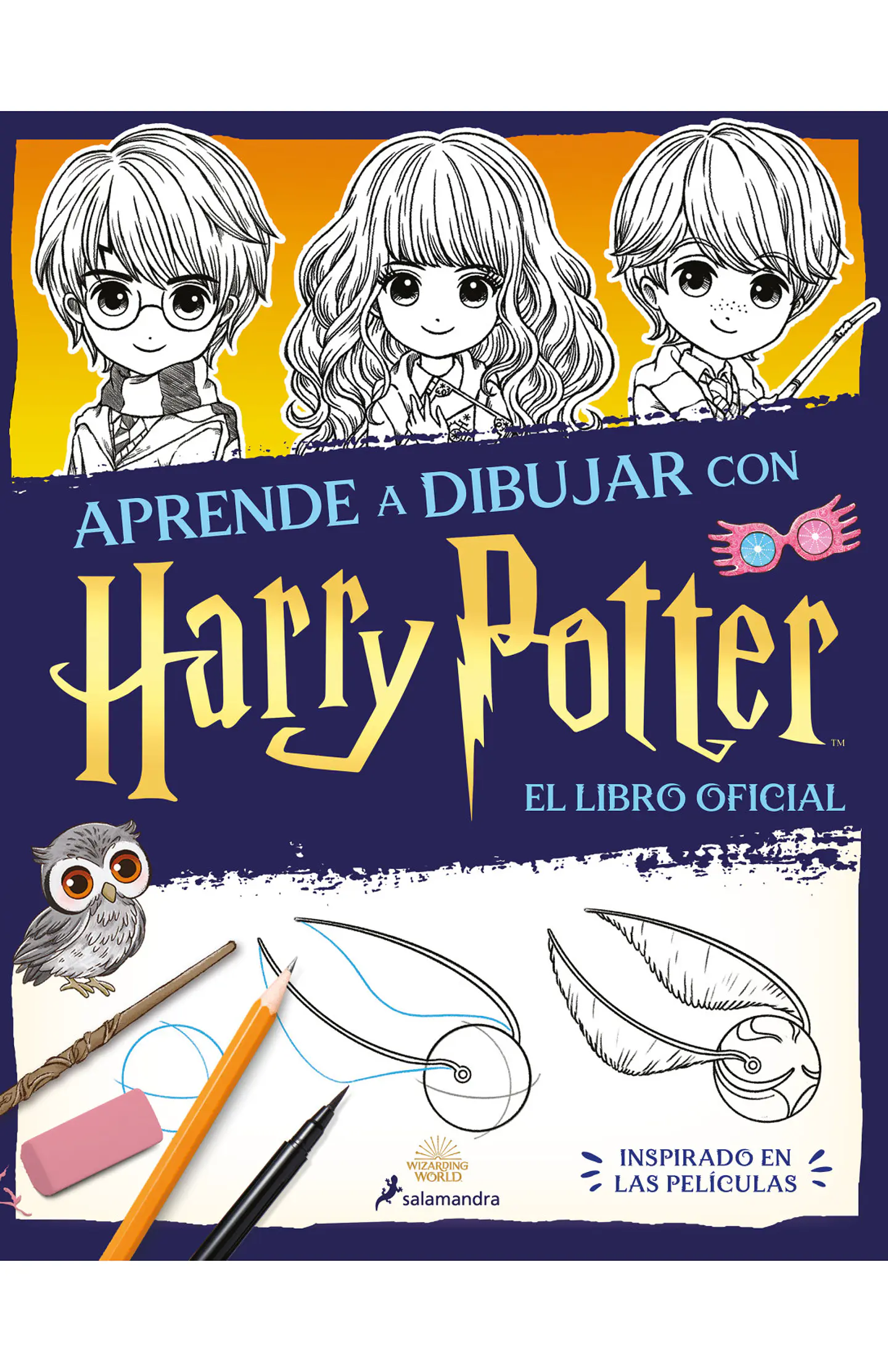 Aprende A Dibujar Con Harry Potter Libro Oficial Inspirado En Las Películas 1