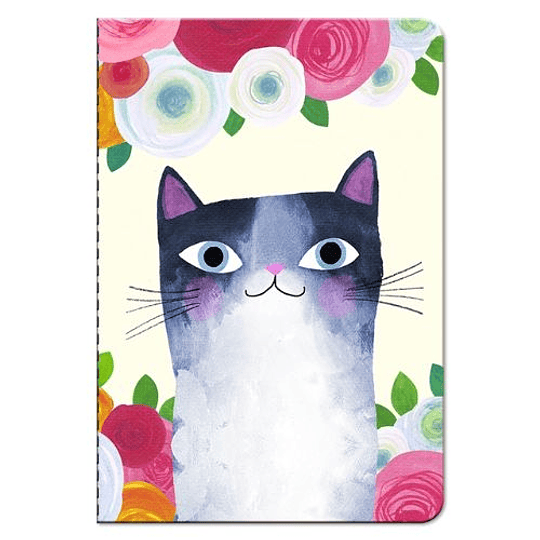 Libreta Tapa Blanda Pequeña – Planet Cat