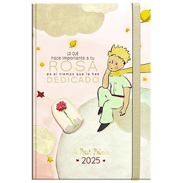 Agenda 2025 Principito Semanal - Principito Y La Rosa