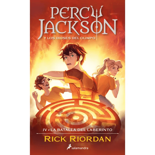 Percy Jackson Y Los Dioses Del Olimpo 4 La Batalla Del Laberinto