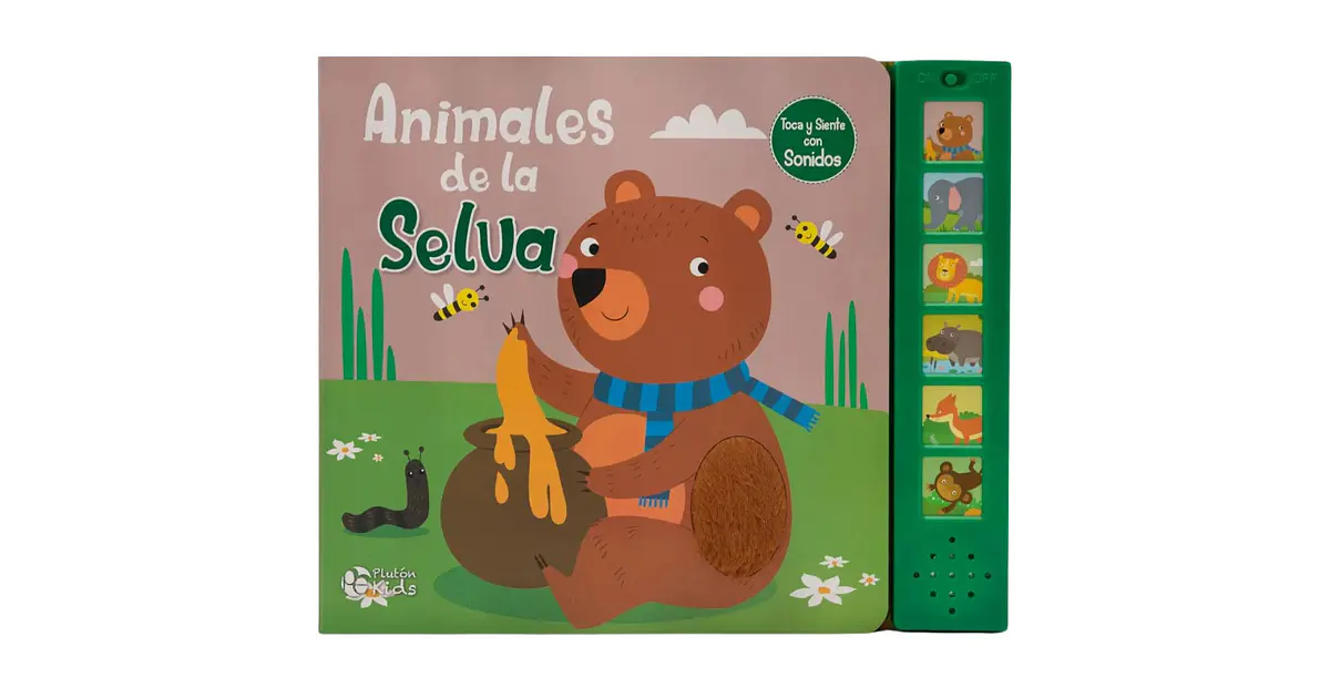 Toca Y Siente Con Sonidos Animales De La Selva