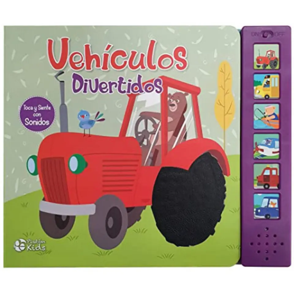 Toca Y Siente Con Sonidos Vehiculos Divertidos 1